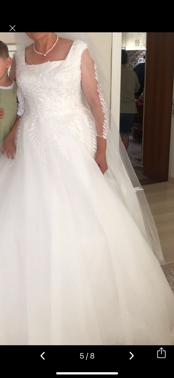 Modern Klasik Prenses Gelinlik - Görsel 2