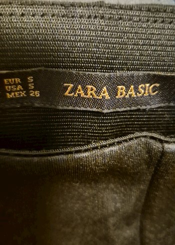 Siyah Yılan Desenli Tayt - Görsel 2