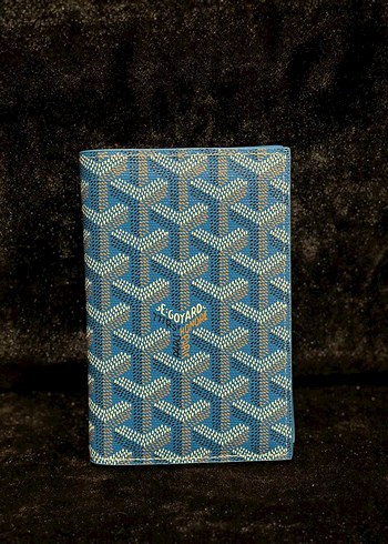 Maison Goyard Goyard Mavi Geometrik Cuzdan
