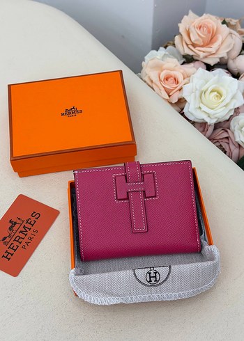 Hermes Fuchsia Mini Cuzdan