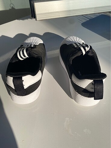 25 Beden siyah Renk Adidas süperstar 25 numara