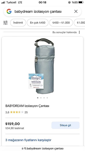 Babydream ısı yalıtımlı