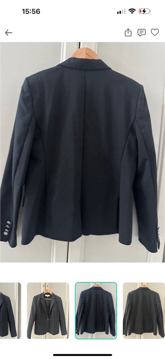 IPEKYOL Siyah Klasik Blazer Ceket — görsel 3/5