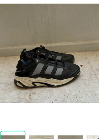 Adidas Siyah Gri Sneaker