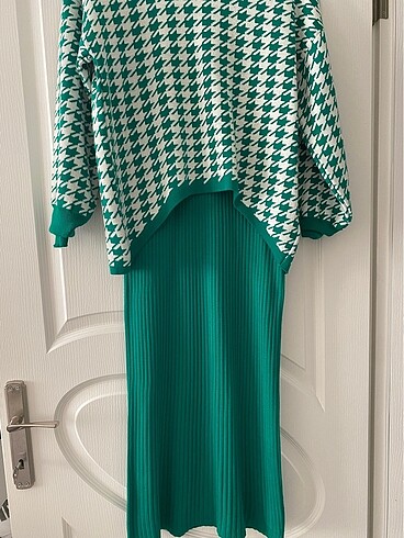 Triko ikili elbise takım - Görsel 2