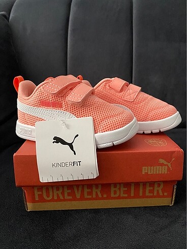 Puma pembe kız çocuk ayakkabı - Görsel 5
