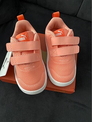 22 Beden pembe Renk Puma pembe kız çocuk ayakkabı