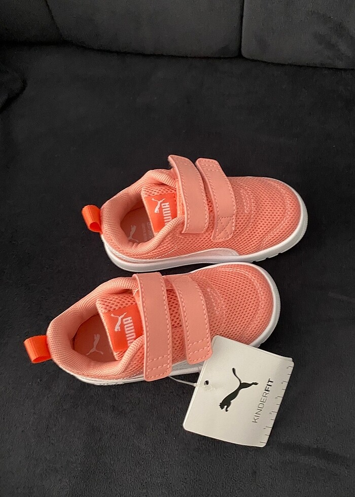 Puma pembe kız çocuk ayakkabı - Görsel 2