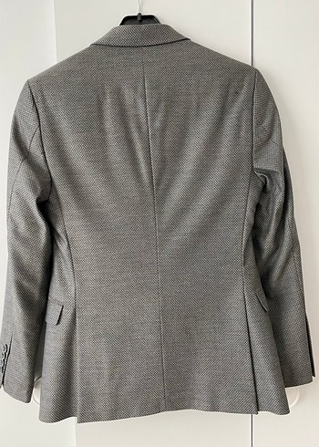 Düğmeli Gri Erkek takım elbise - Görsel 4