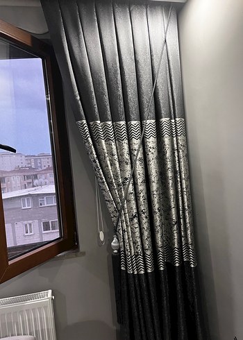 Fon perde iki adet - Görsel 2