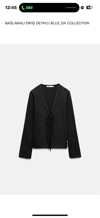 Zara kimono takım