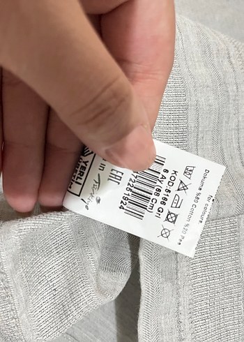 HelloBaby Gri Pamuklu Erkek Bebek Kısa Kollu Takım