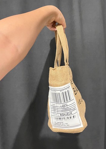 Bej Kadın Günlük Tote Çanta - Görsel 3