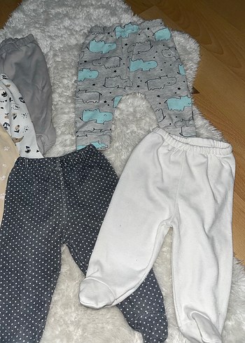 Gri Erkek Çocuk Örme Rahat Pantolon - Görsel 2