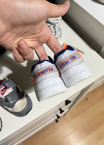 Beyaz Baskılı Erkek Çocuk Spor Ayakkabı - Görsel 3