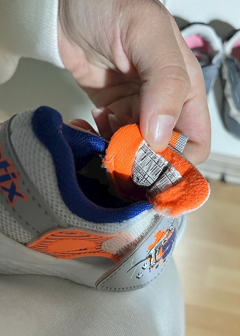 Beyaz Baskılı Erkek Çocuk Spor Ayakkabı - Görsel 2