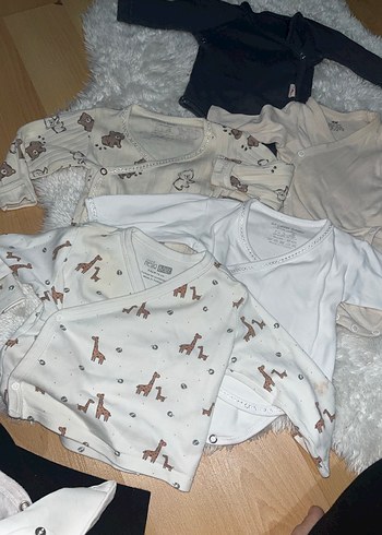 Uzun Kollu Bebek Çıtçıtlı Body zarf zıbın - Görsel 3