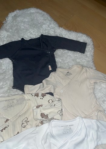 Uzun Kollu Bebek Çıtçıtlı Body zarf zıbın - Görsel 2