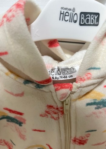 Pastel Renkli Örgü Kız Bebek Tulum - Görsel 2