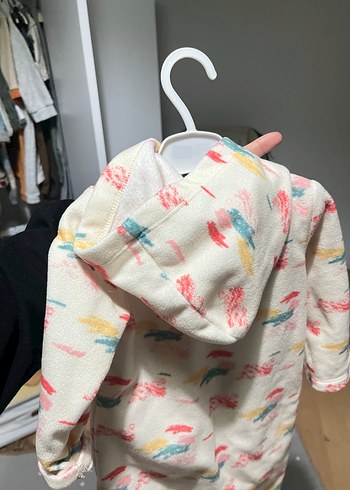 Pastel Renkli Örgü Kız Bebek Tulum - Görsel 3