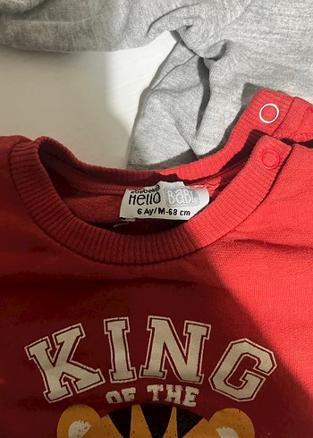 Renkli Baskılı Erkek Çocuk Uzun Kollu Sweatshirt - Görsel 2