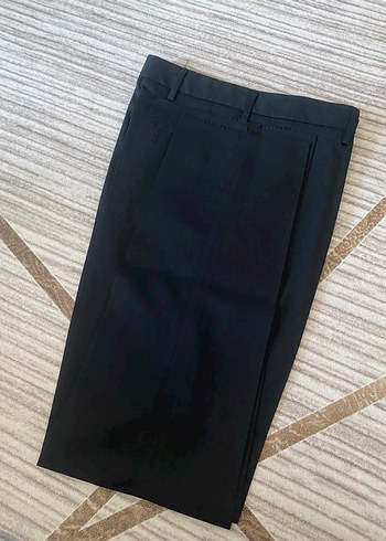 Diğer Siyah Duz Kesim Erkek Kumas Pantolon