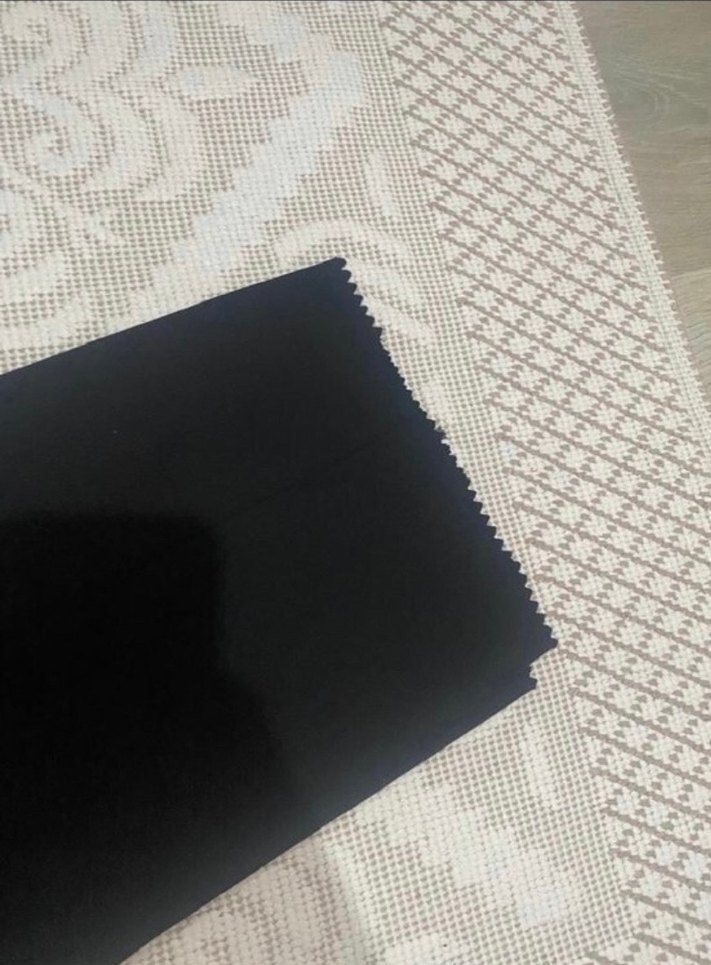 Siyah Düz Kesim Erkek Kumaş Pantolon — görsel 3/6