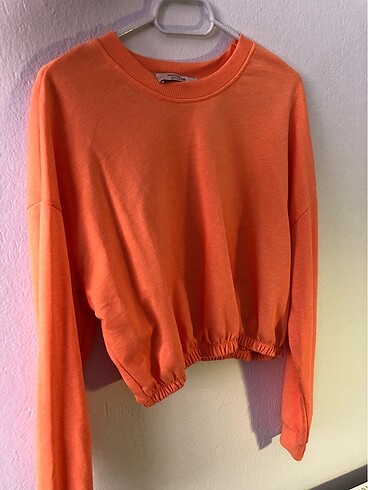 Pull and Bear pull&bear crop sweatshirt