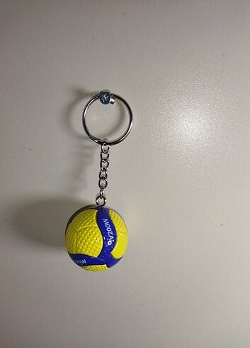 Mikasa v200w voleybol topu anahtarlık 