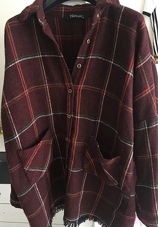 Bordo vintage gömlek