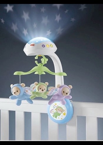 Fisher Price Fisher-Price Çok Renkli Müzikli Bebek Dönencesi