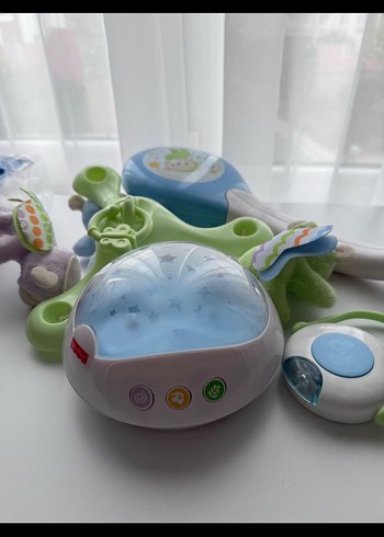  Beden Renk Fisher-Price Çok Renkli Müzikli Bebek Dönencesi