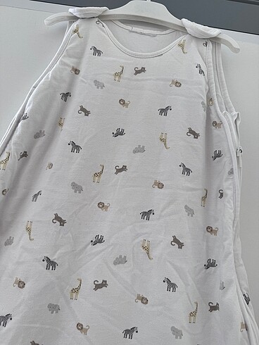 6-9 Ay Beden beyaz Renk The Little White Company marka uyku tulumu