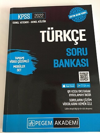 Pegem 2022 Türkçe