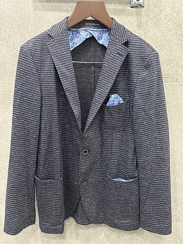 Mevsimlik astarsız erkek blazer