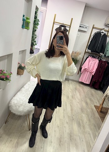 Dilvin salaş bej merserize - Görsel 2