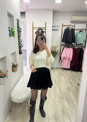 Dilvin salaş bej merserize - Görsel 4