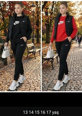 Nike Spor Takim Rahat Ve Sik Gunluk Stil