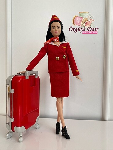Barbie hostes kıyafeti