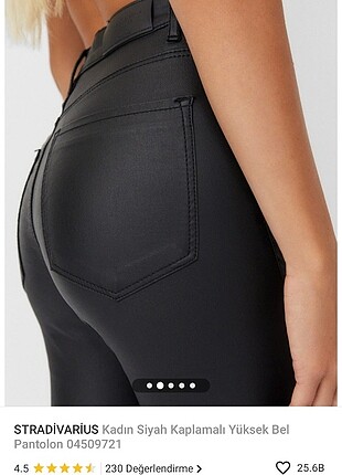 Stradivarius mumlu pantolon