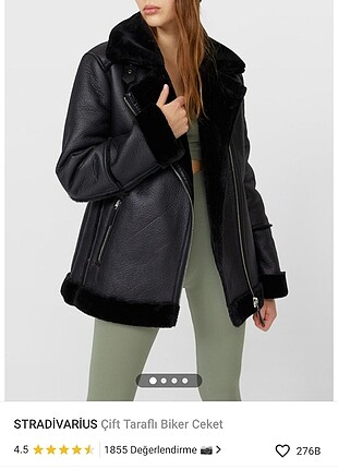 Stradivarius biker ceket