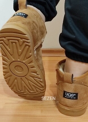 40 Beden kahverengi Renk Ugg içi tüylü bot