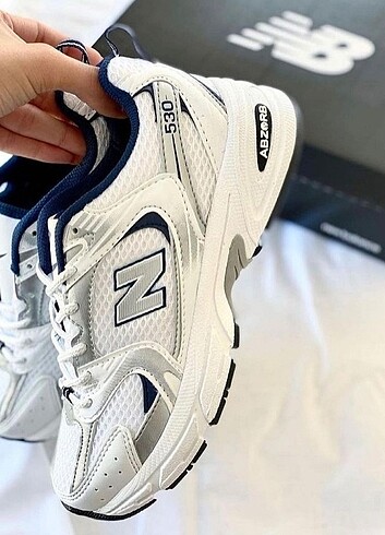 40 Beden beyaz Renk New Balance 530 Beyaz Spor ayakkabı 