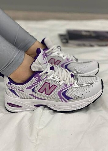 38 Beden beyaz Renk New Balance 530 beyaz spor ayakkabı