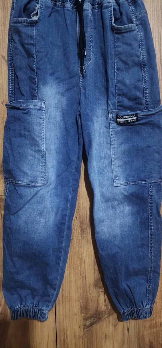 mavi kot pantolon - Görsel 5