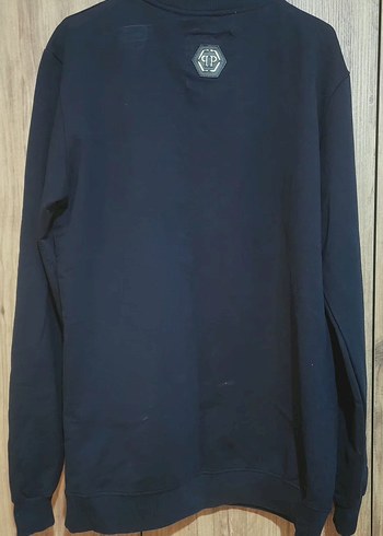 Philipp Plein Siyah Baskılı Sweatshirt - Görsel 2