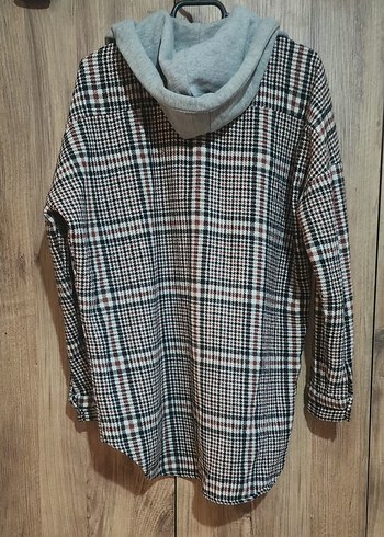 Düğmeli Uzun Kollu Kadın Gömlek - Görsel 2