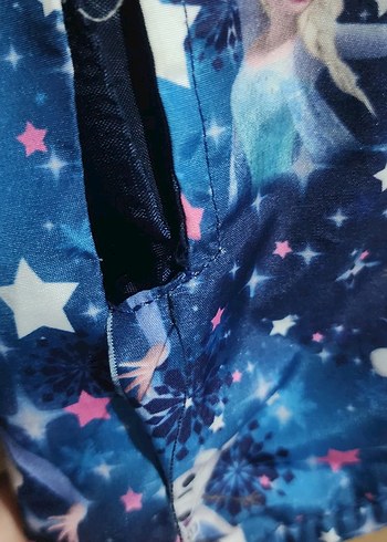 Kız Çocuk Kapüşonlu Fermuarlı Yağmurluk - Görsel 4