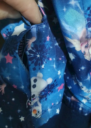 Kız Çocuk Kapüşonlu Fermuarlı Yağmurluk - Görsel 6