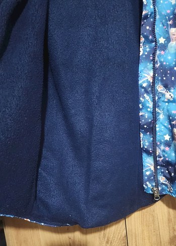 Kız Çocuk Kapüşonlu Fermuarlı Yağmurluk - Görsel 3